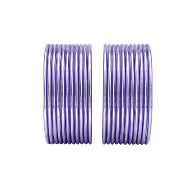 Elena Adults Bangles Set of 24 - Lavender - Size 2.8-Global Food Hub