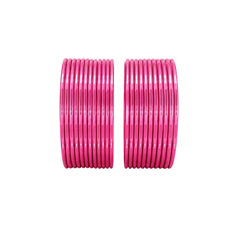 Elena Adults Bangles Set of 24 - Light Rose Pink - Size 2.4-Global Food Hub