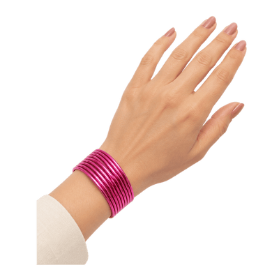 Elena Adults Bangles Set of 24 - Light Rose Pink - Size 2.40-Global Food Hub
