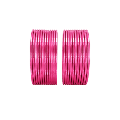 Elena Adults Bangles Set of 24 - Light Rose Pink - Size 2.40-Global Food Hub