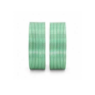 Elena Adults Bangles Set of 24 - Mint Green - Size 2.4-Global Food Hub