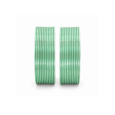 Elena Adults Bangles Set of 24 - Mint Green - Size 2.80-Global Food Hub