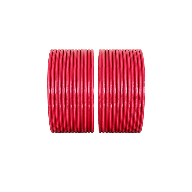 Elena Adults Bangles Set of 24 - Pinkish Red - Size 2.4-Global Food Hub