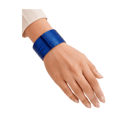 Elena Adults Bangles Set of 24 - Royal Blue - Size 2.80-Global Food Hub