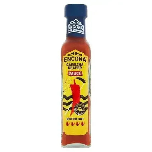 Encona - Carolina Reaper Chilli Sauce-142ml-Global Food Hub