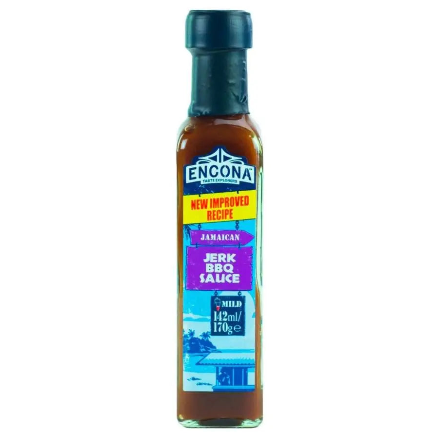 Encona - Jamaican Jerk BBQ Sauce-142ml-Global Food Hub