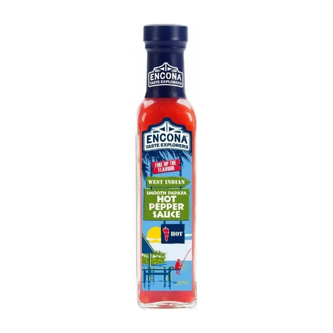 Encona - Papaya Hot Pepper Sauce - 142ml-Global Food Hub