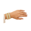 Eva Adults Bangles Set of 24 - Cream - Size 2.8-Global Food Hub