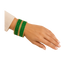 Eva Adults Bangles Set of 24 - Kelly Green - Size 2.4-Global Food Hub