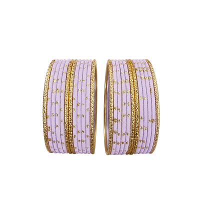 Eva Adults Bangles Set of 24 - Light Lavender - Size 2.8-Global Food Hub