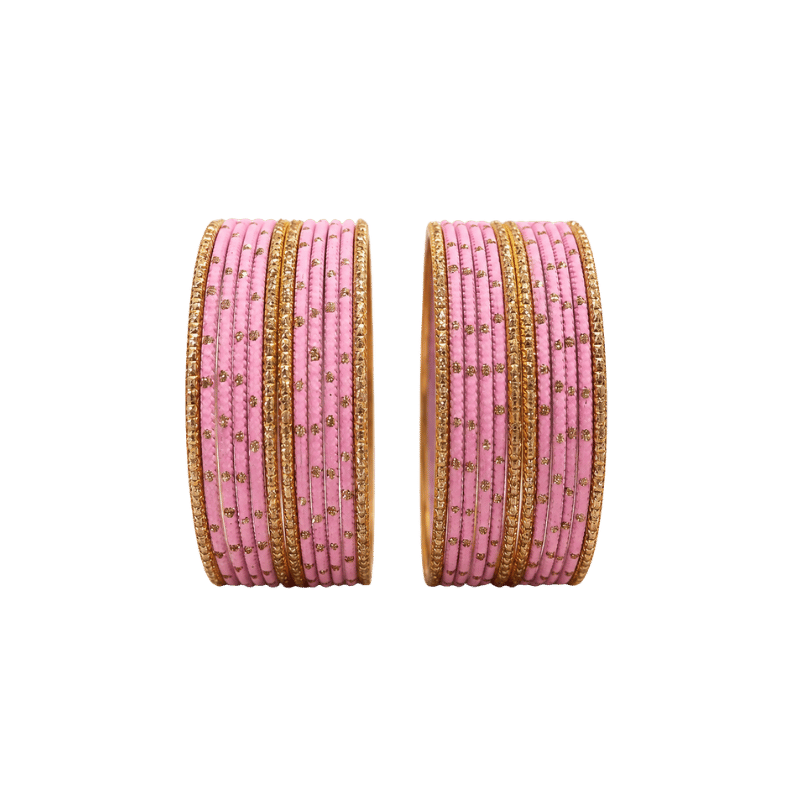 Eva Adults Bangles Set of 24 - Light baby Pink - Size 2.8-Global Food Hub