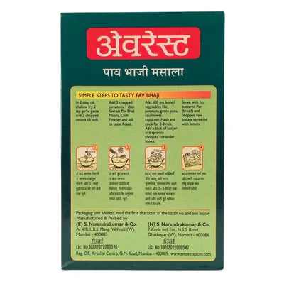 Everest Pav Bhaji masala 100g-Global Food Hub