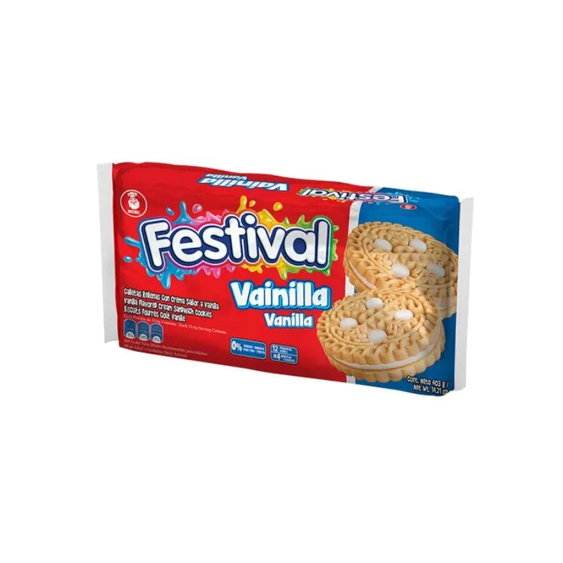 FESTIVAL Vanilla Flavoured Cookies - 403g-Global Food Hub