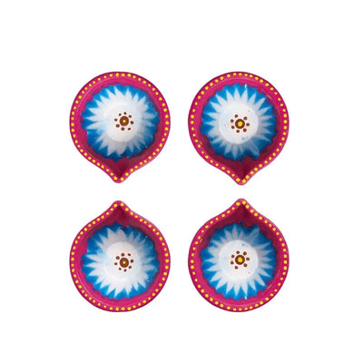 Fancy Diya (Set of 4) CL-100-Global Food Hub