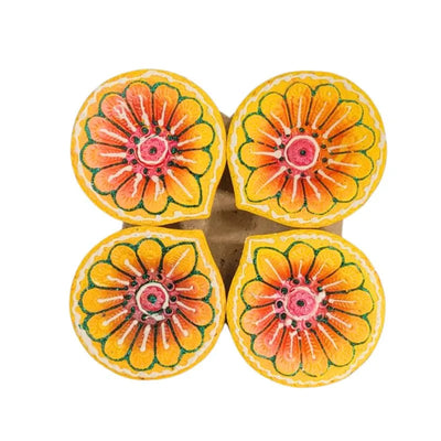 Fancy Diya (Set of 4) CL-101-Global Food Hub