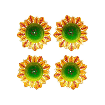 Fancy Diya (Set of 4) CL-69-Global Food Hub