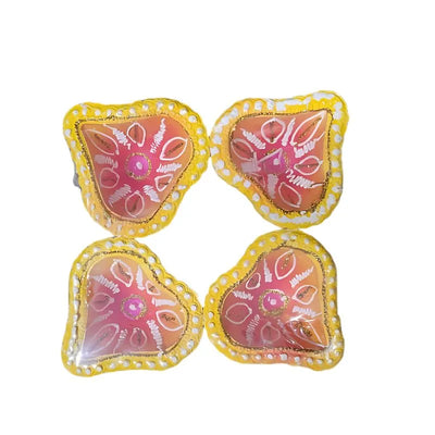 Fancy Diya (Set of 4) CL-76-Global Food Hub