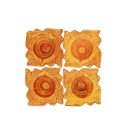 Fancy Diya (Set of 4) CL-84-Global Food Hub