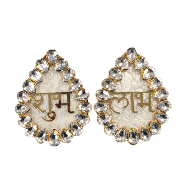 Fancy Premium Shubh Labh Stickers-Global Food Hub