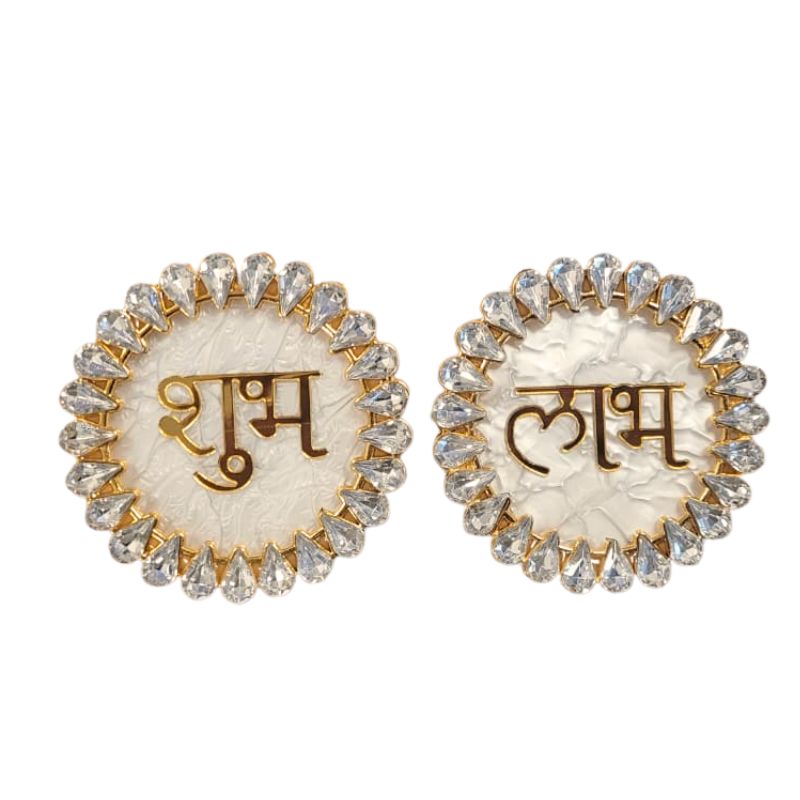 Fancy Premium Shubh Labh Stickers-Global Food Hub