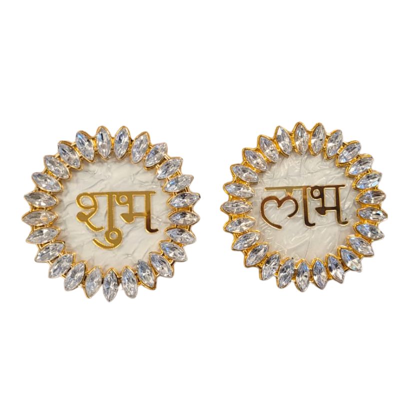 Fancy Premium Shubh Labh Stickers-Global Food Hub