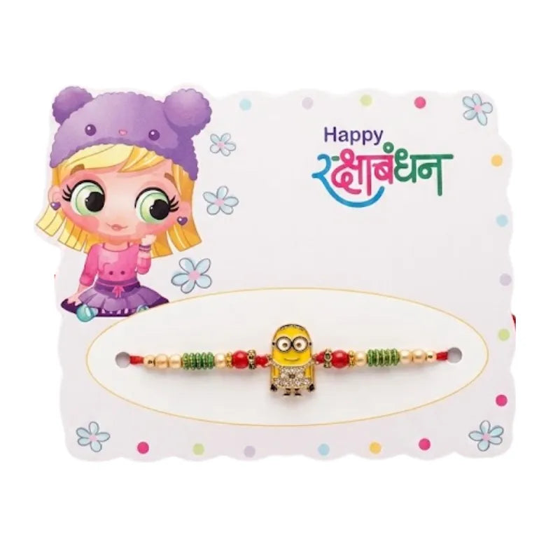 Fancy Rakhi For Kids S11 - Minion-Global Food Hub