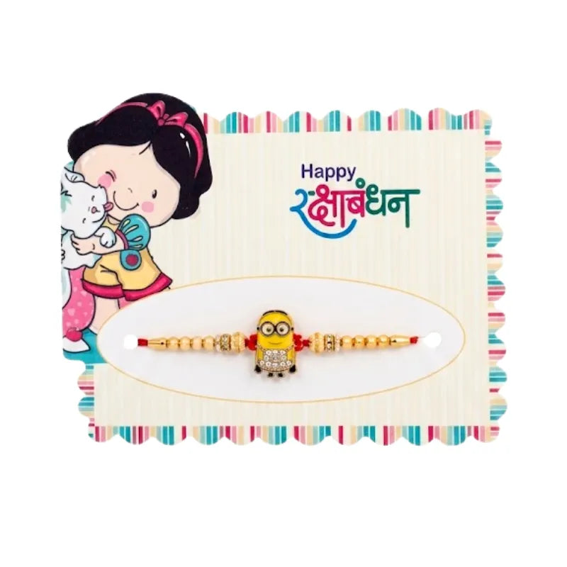 Fancy Rakhi For Kids S11 - Minion-Global Food Hub