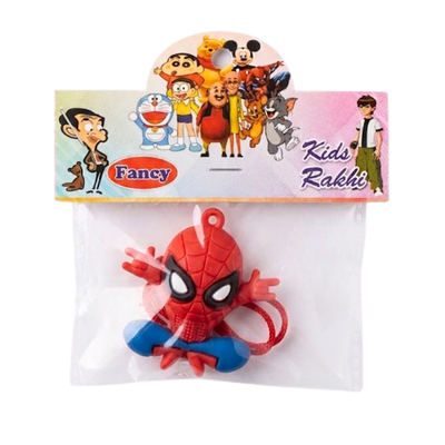 Fancy Rakhi For Kids S26 - SpiderMan-Global Food Hub