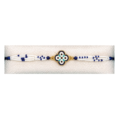 Fancy Rakhi S3 on Gift-Pillow-Global Food Hub