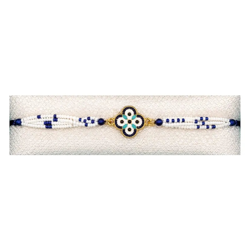 Fancy Rakhi S3 on Gift-Pillow-Global Food Hub