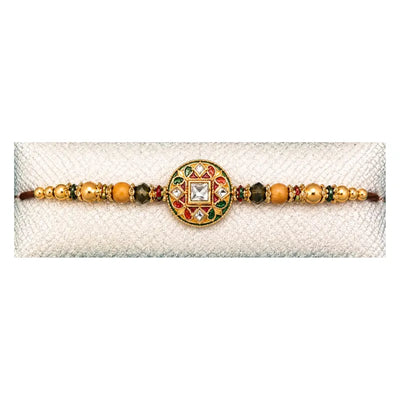 Fancy Rakhi S4 on Gift-Pillow-Global Food Hub