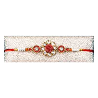 Fancy Rakhi S5 on Gift-Pillow-Global Food Hub