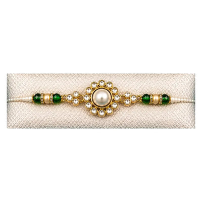 Fancy Rakhi S6 on Gift-Pillow-Global Food Hub
