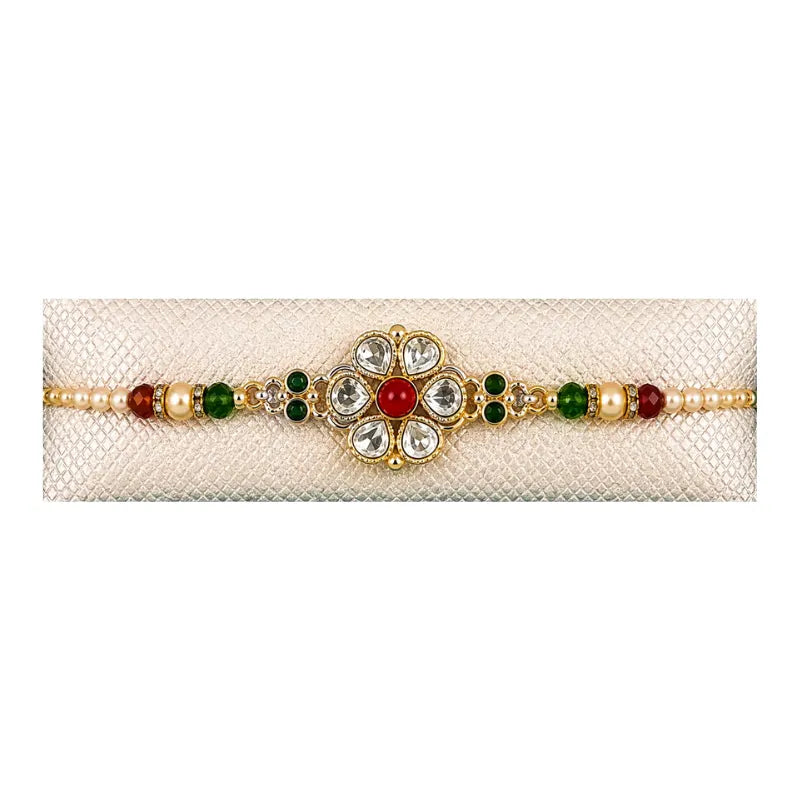 Fancy Rakhi S7 on Gift-Pillow-Global Food Hub