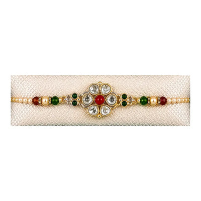 Fancy Rakhi S7 on Gift-Pillow-Global Food Hub