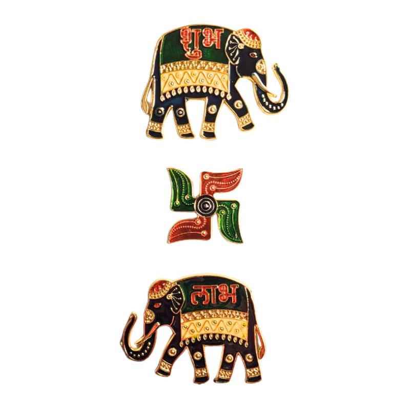Fancy Shubh Labh Stickers-Global Food Hub