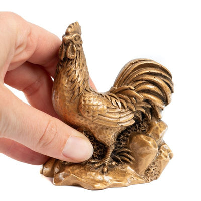 Feng Shui - Chinese Zodiac Rooster Figurine (85 mm)-Global Food Hub