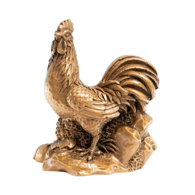 Feng Shui - Chinese Zodiac Rooster Figurine (85 mm)-Global Food Hub