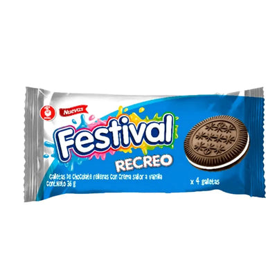 Festival Recreo Flavoured Cookies - 36g-Global Food Hub