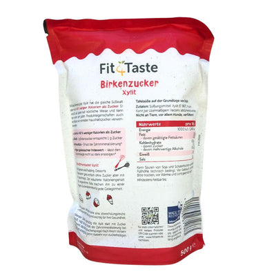 Fit4Taste Birkenzucker Xylit - 500g-Global Food Hub