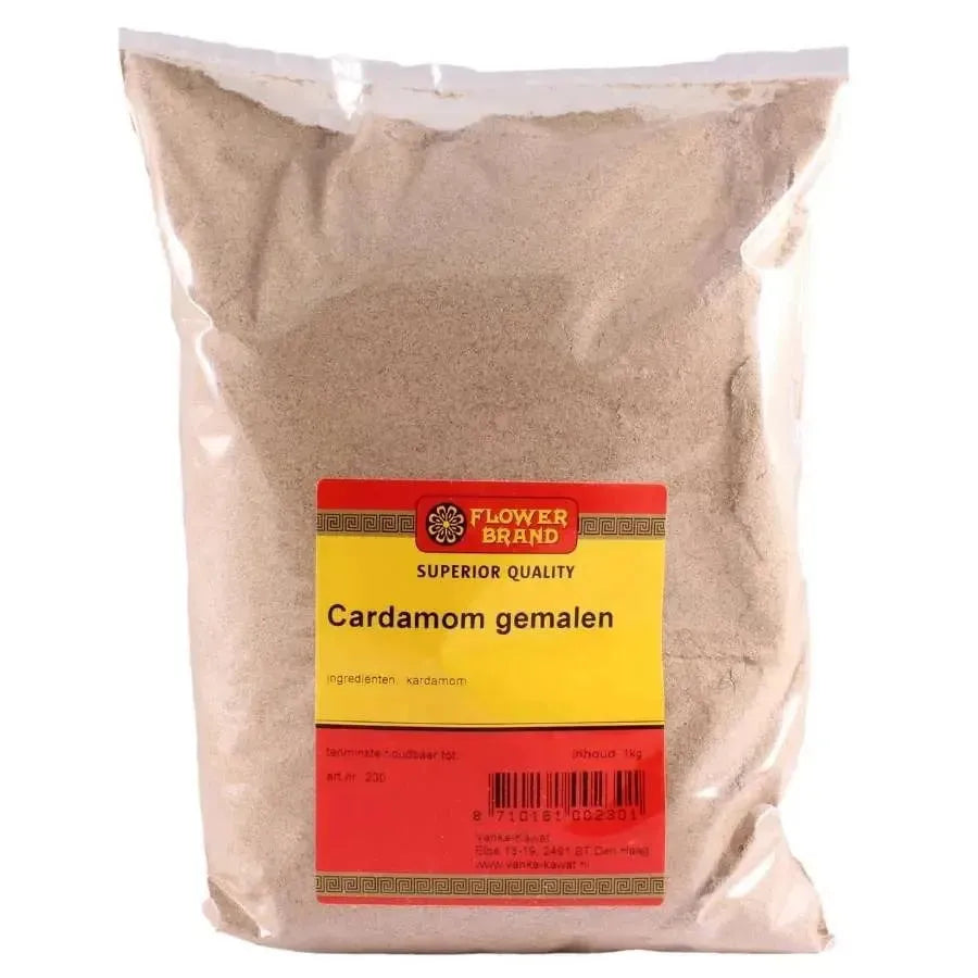 Flower Brand Cardamom / Elaichi Powder - 1Kg-Global Food Hub