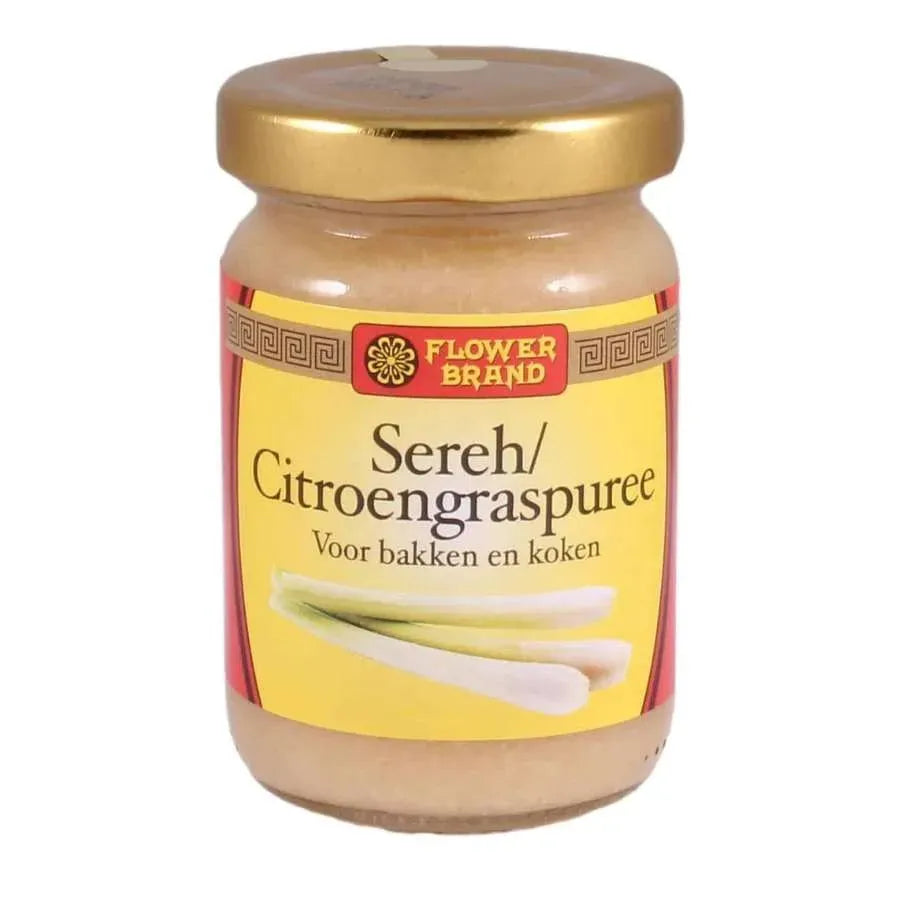 Flower Brand Citroengras Puree / Sereh - 100g-Global Food Hub