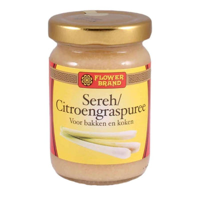 Flower Brand Citroengras Puree / Sereh-100 grams-Global Food Hub