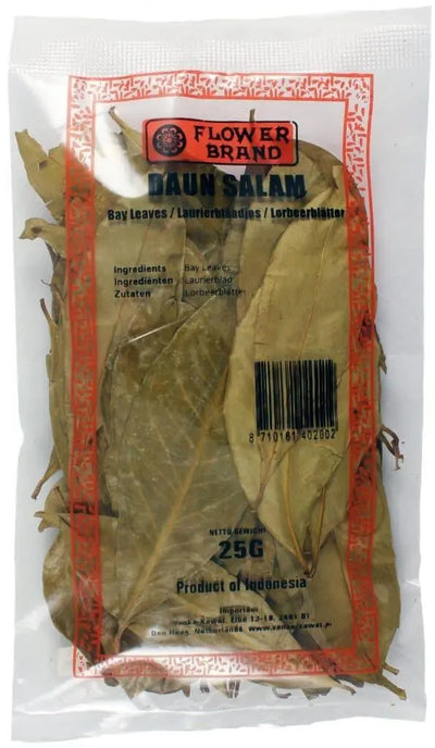 Flower Brand Daun Salam Blad / Bay leaves / Laurierblaadjes-Global Food Hub