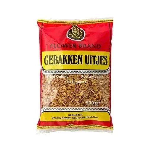 Flower Brand Gebakken Uitjes / Fried Onions - 250g-Global Food Hub