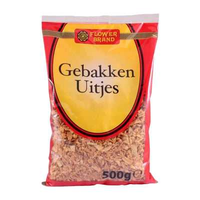 Flower Brand Gebakken Uitjes / Fried Onions - 500g-Global Food Hub