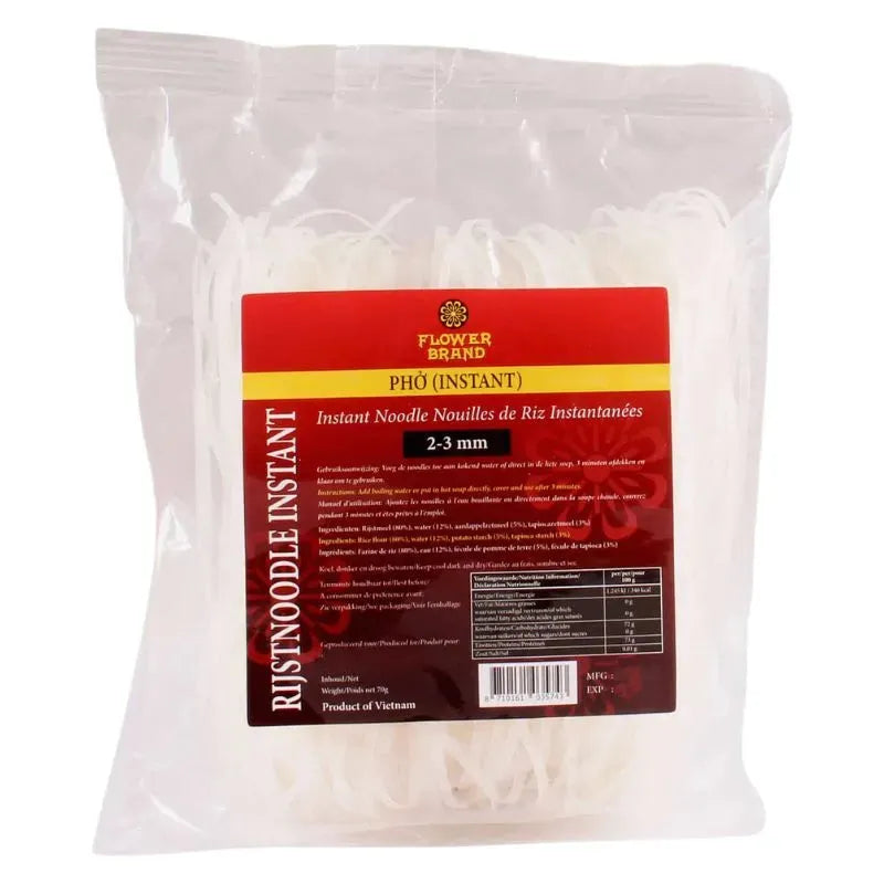 Flower Brand Pho Noodles - 70g-Global Food Hub