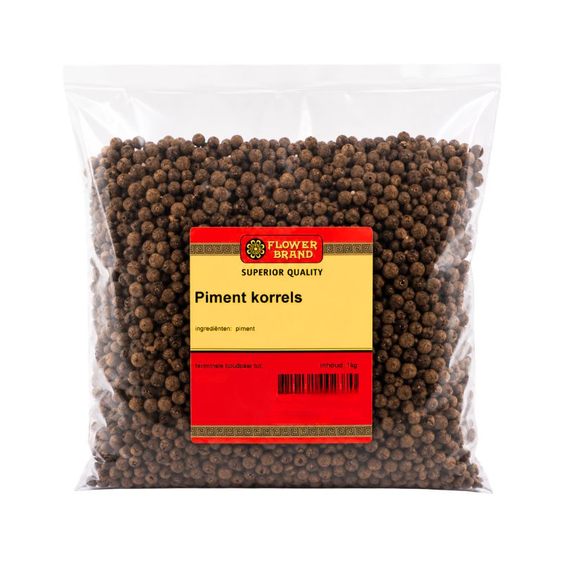 Flower Brand Piment Korrels Heel / Allspice Whole - 1kg-Global Food Hub