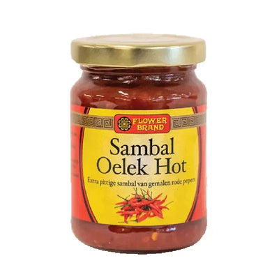 Flower Brand Sambal Oelek Hot - 200g-Global Food Hub