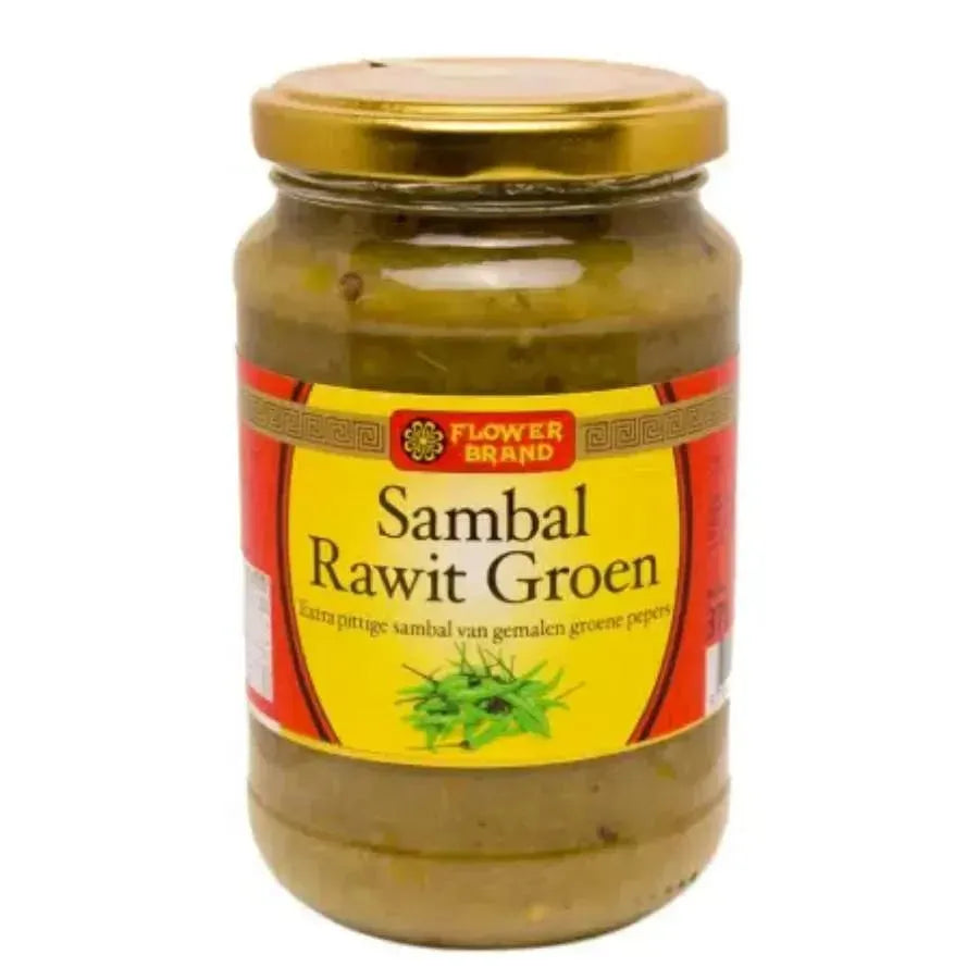 Flower Brand Sambal Rawit Groen - 200g-Global Food Hub